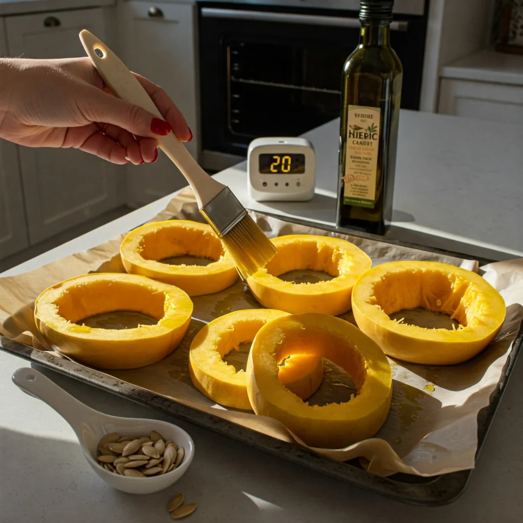 Roast the Spaghetti Squash: Spaghetti Squash with Shrimp Recipe