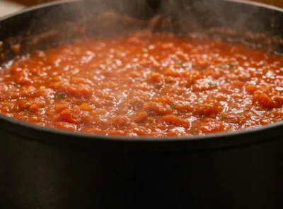 Easy Homemade Prego Style Spaghetti Sauce Recipe